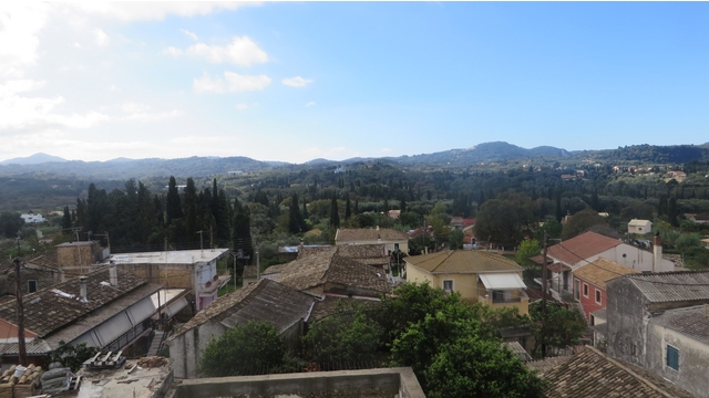 View (west) from bedrooms balcony